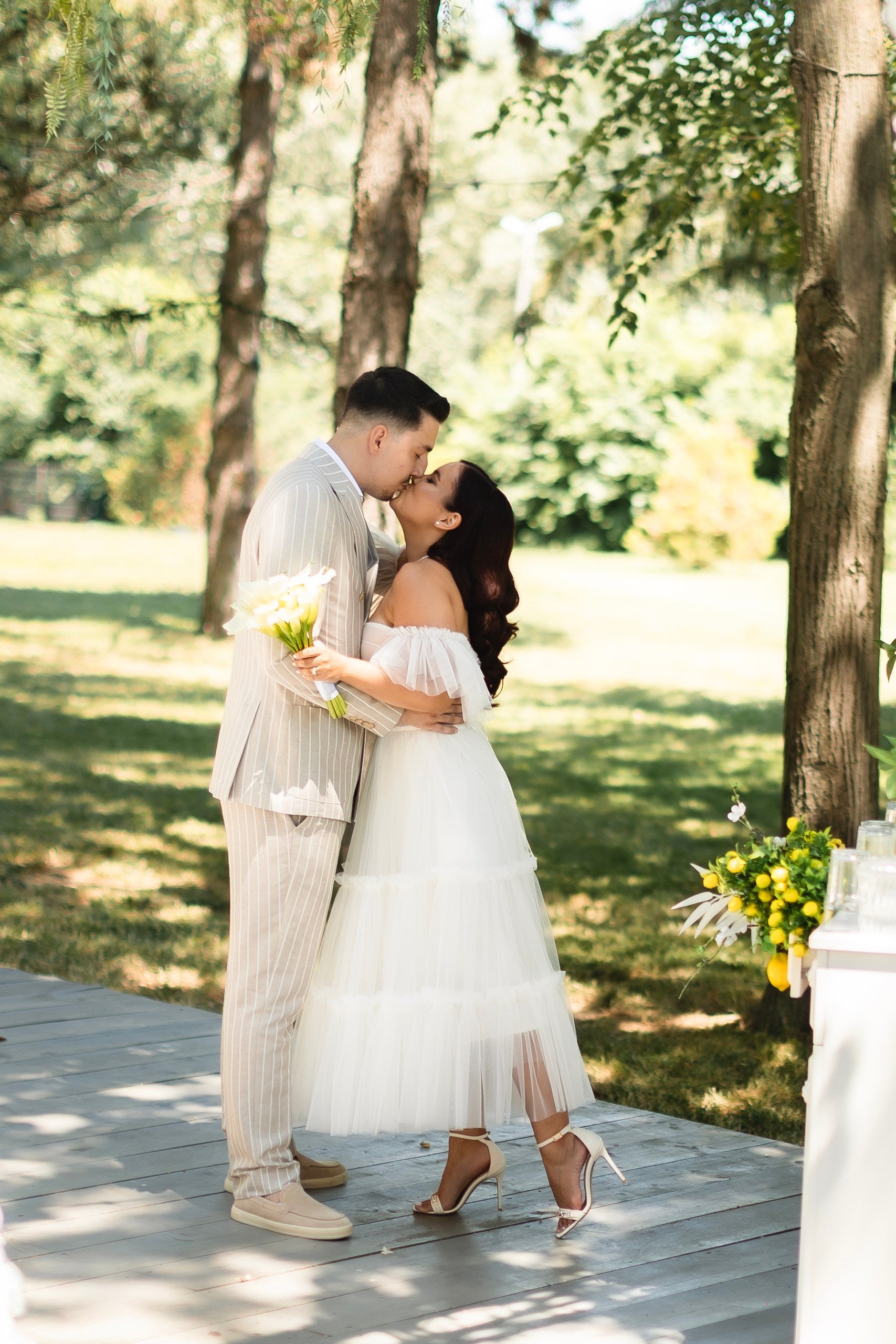 PRINCESS WHITE MIDI DRESS