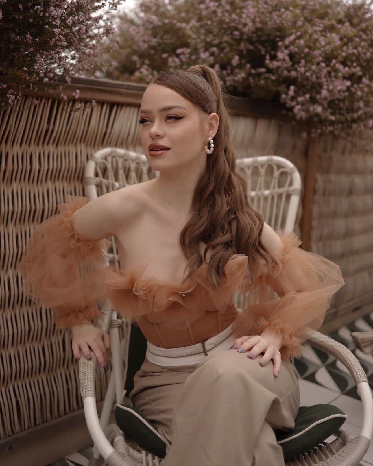MARSHMALLOW CAMEL CORSET