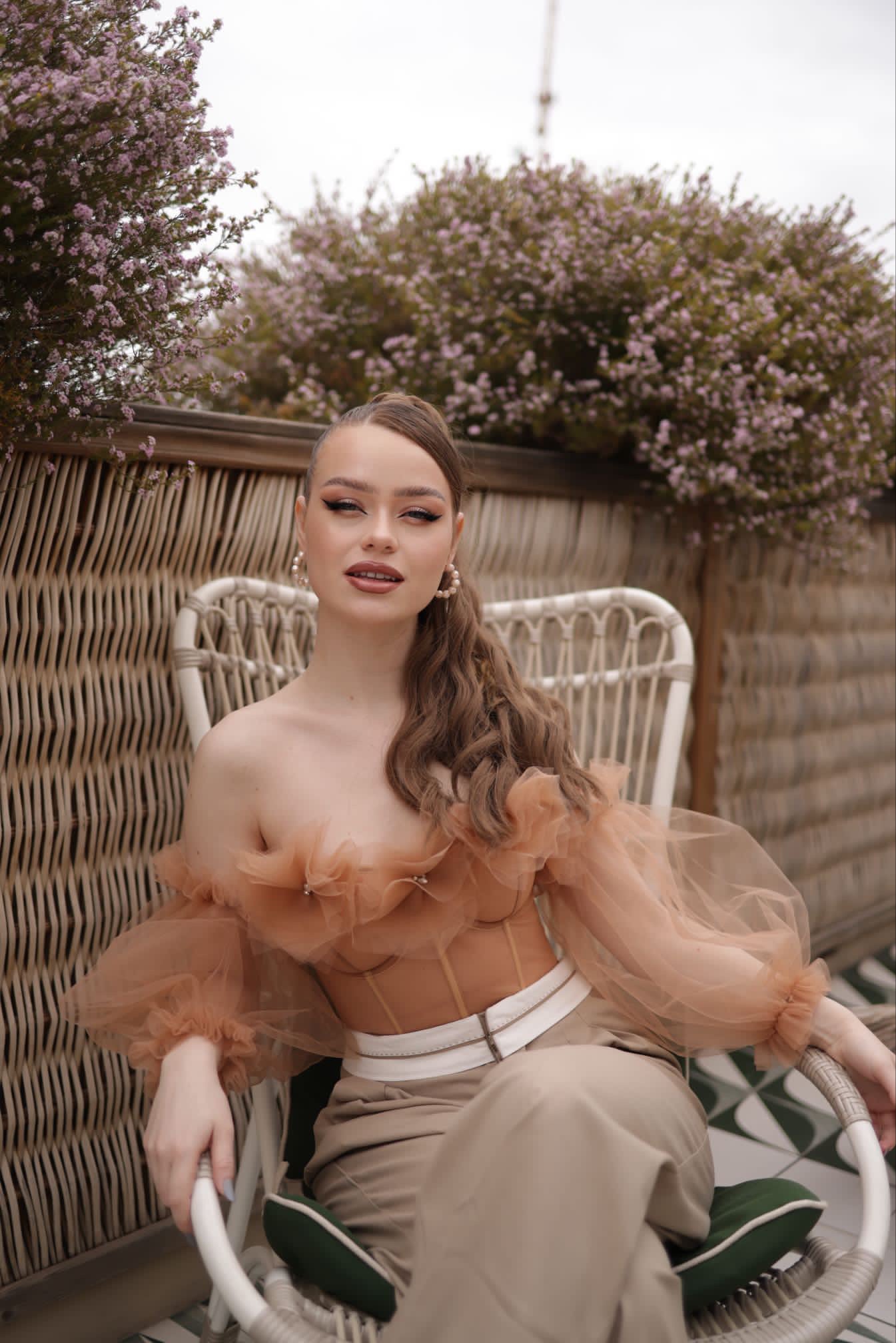 MARSHMALLOW CAMEL CORSET