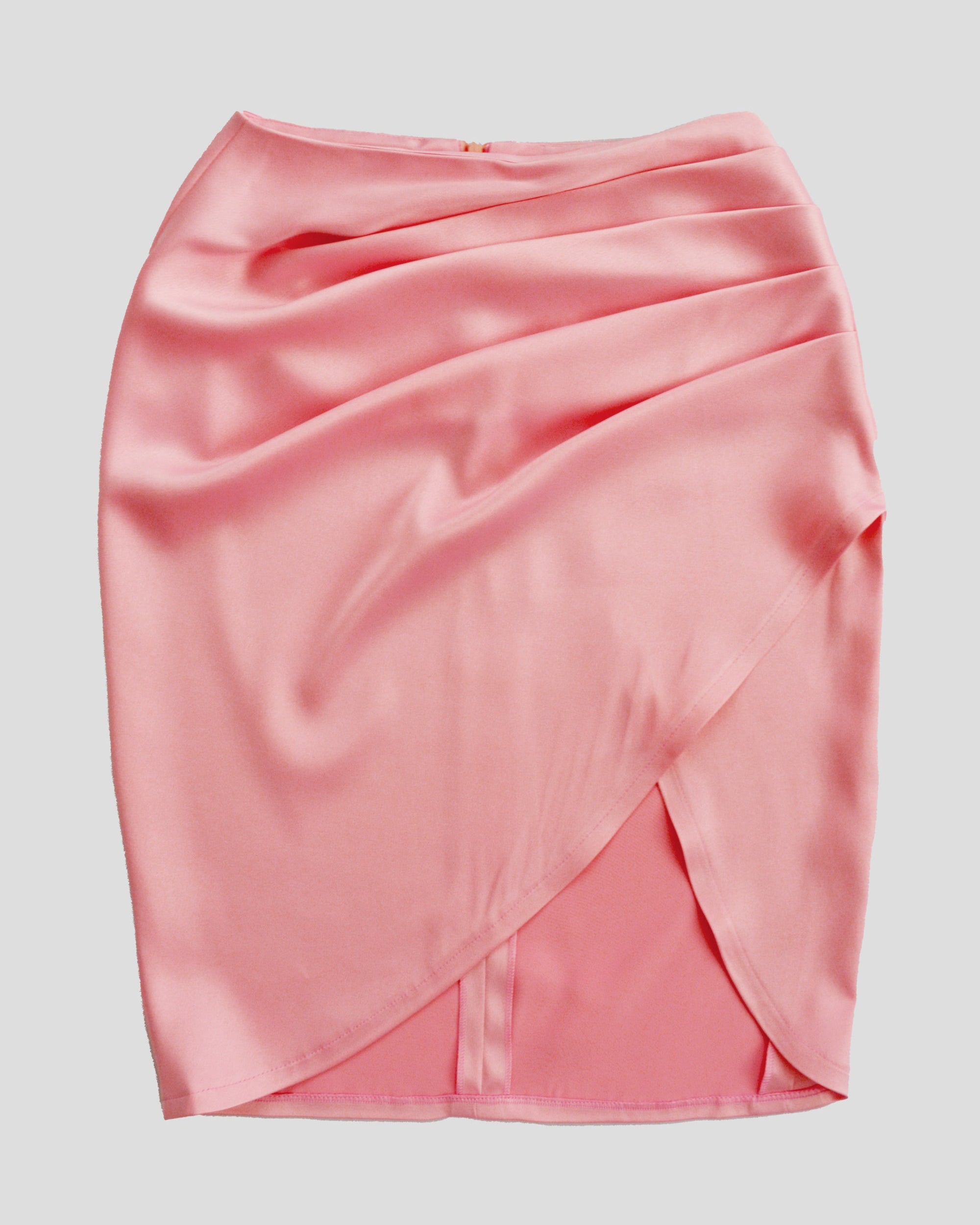 PASSIONATE TOUCH SATINATED POWDER PINK SKIRT