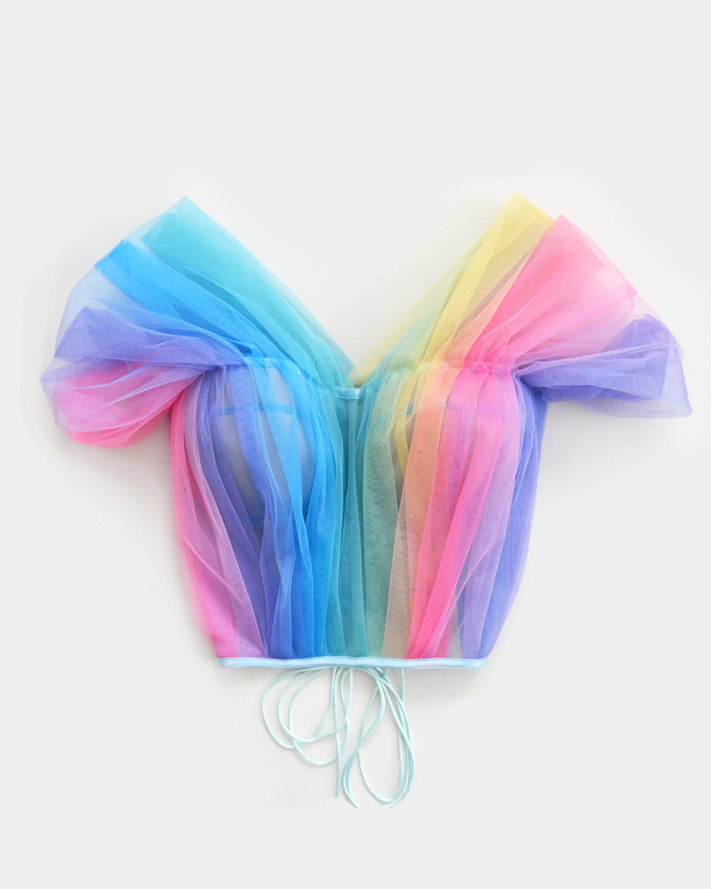 CHAMPAIGNE IN HEAVEN RAINBOW CORSET