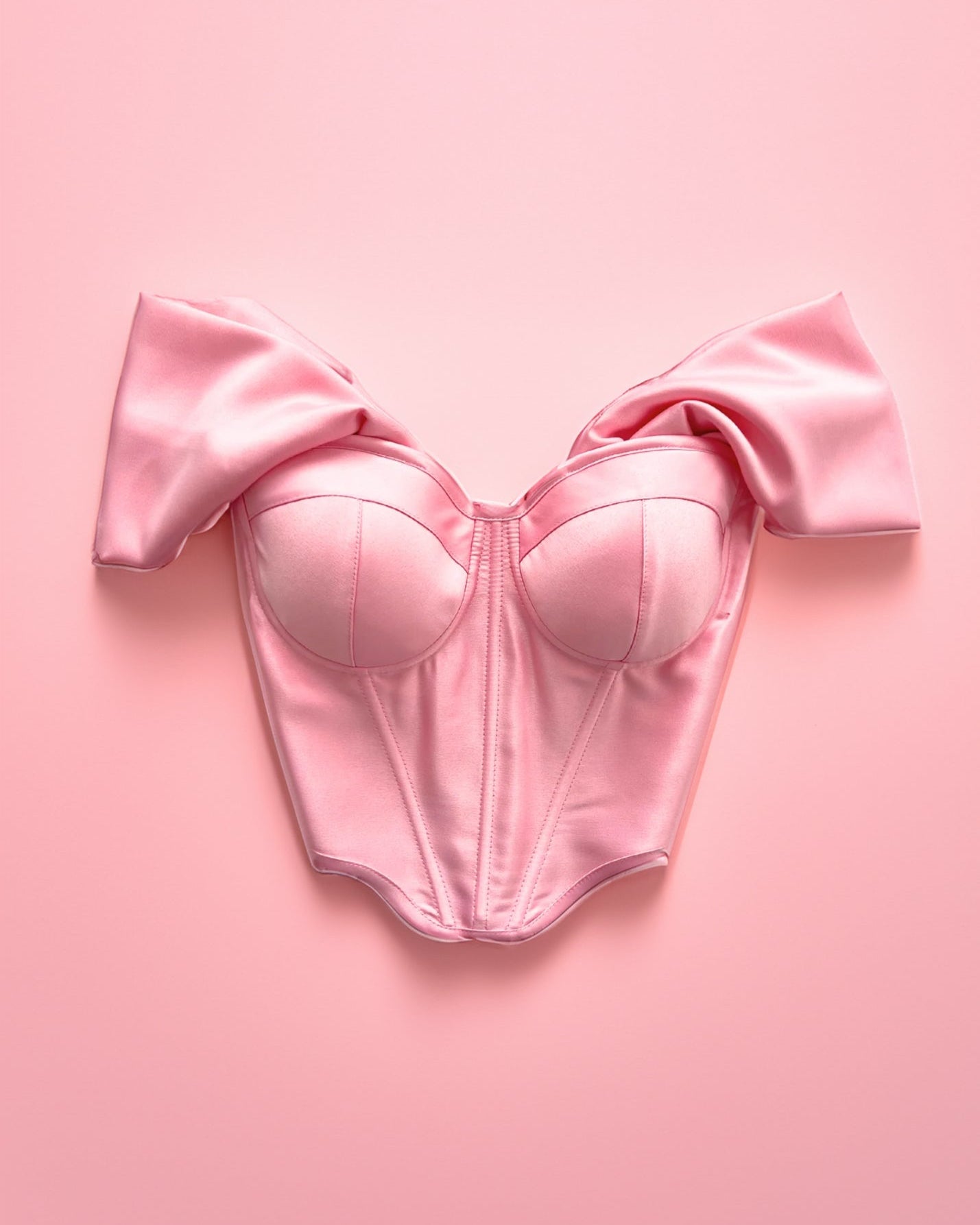 POWDER PINK RETRO ICON CORSET