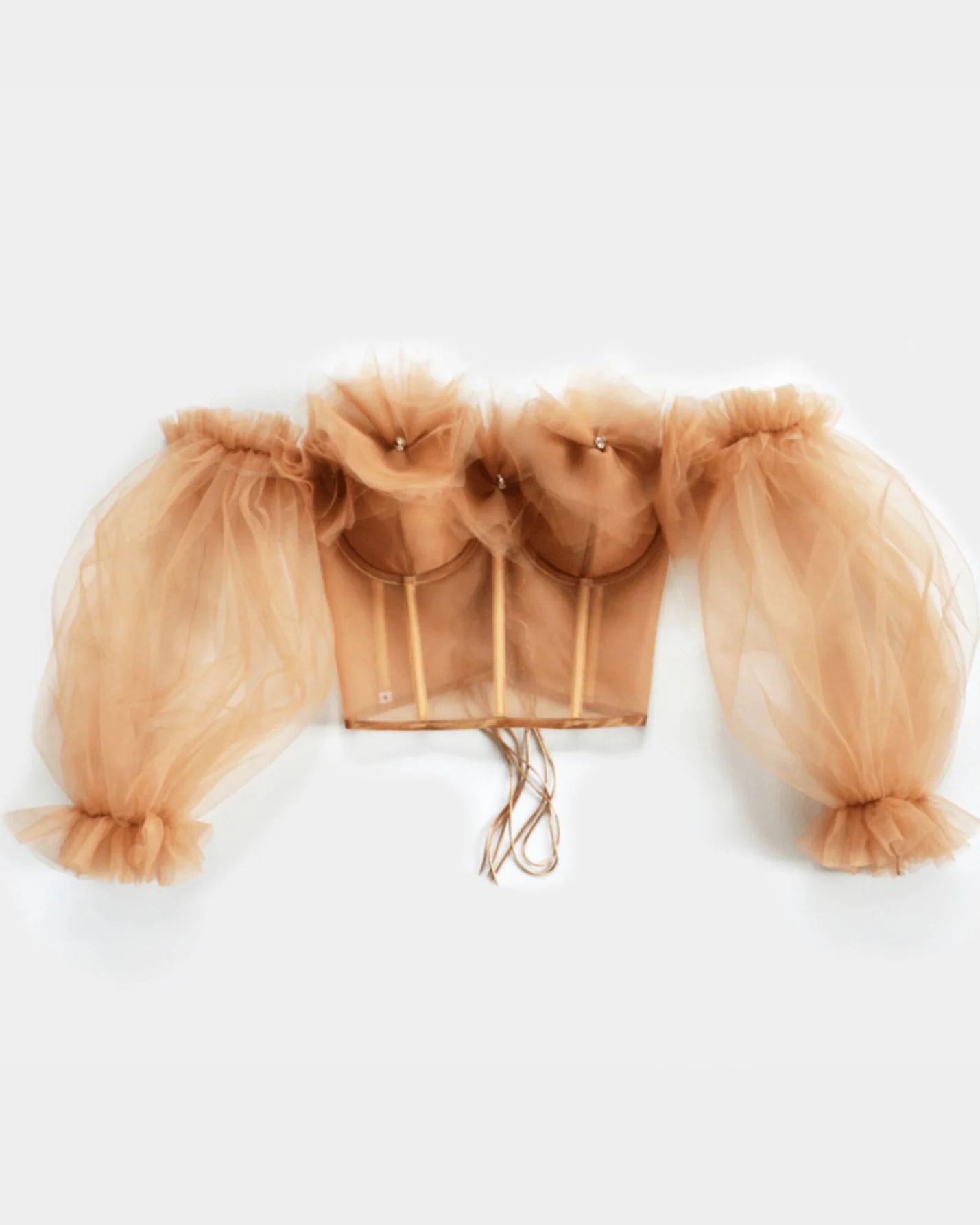 MARSHMALLOW CAMEL CORSET