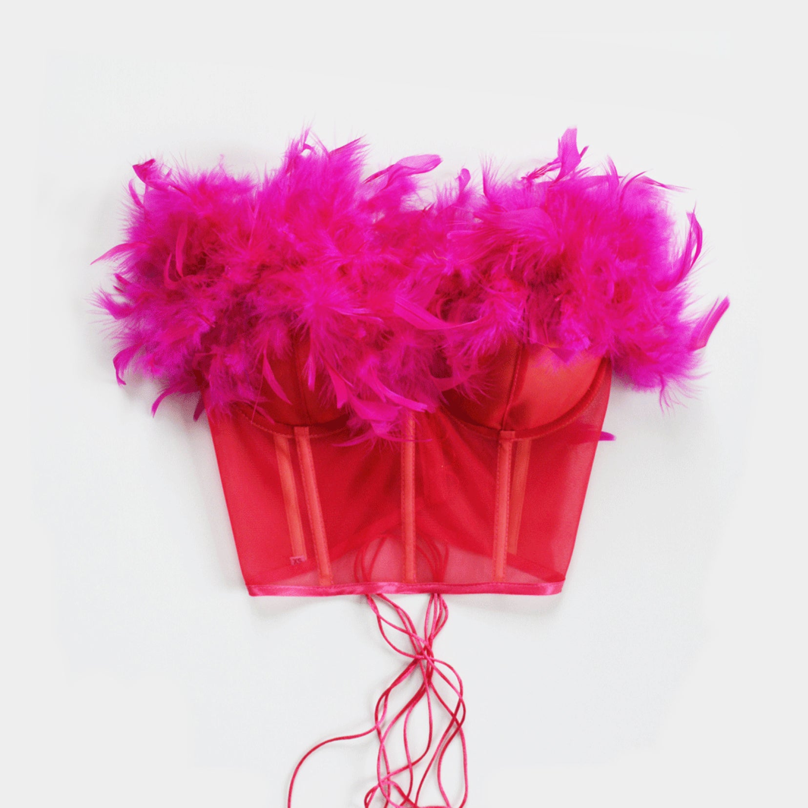DIVA FUCHSIA CORSET