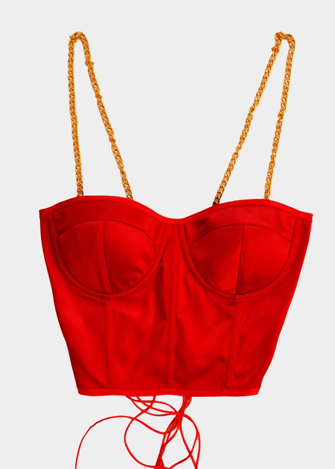 SATINATED WITH SOME GOLD CORSET