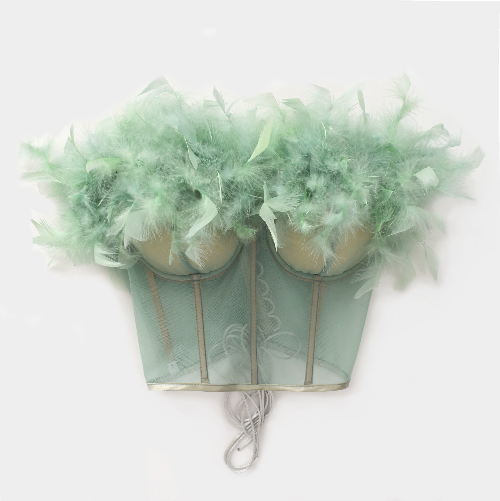 DIVA SAGE GREEN CORSET