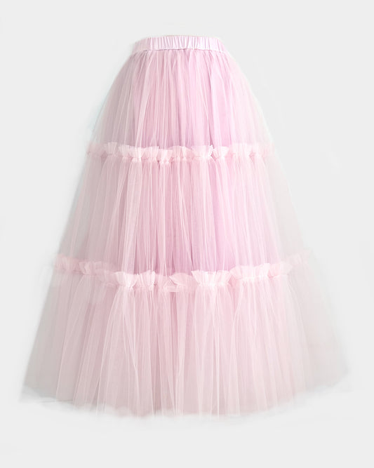 PRINCESS MAXI PINK SKIRT
