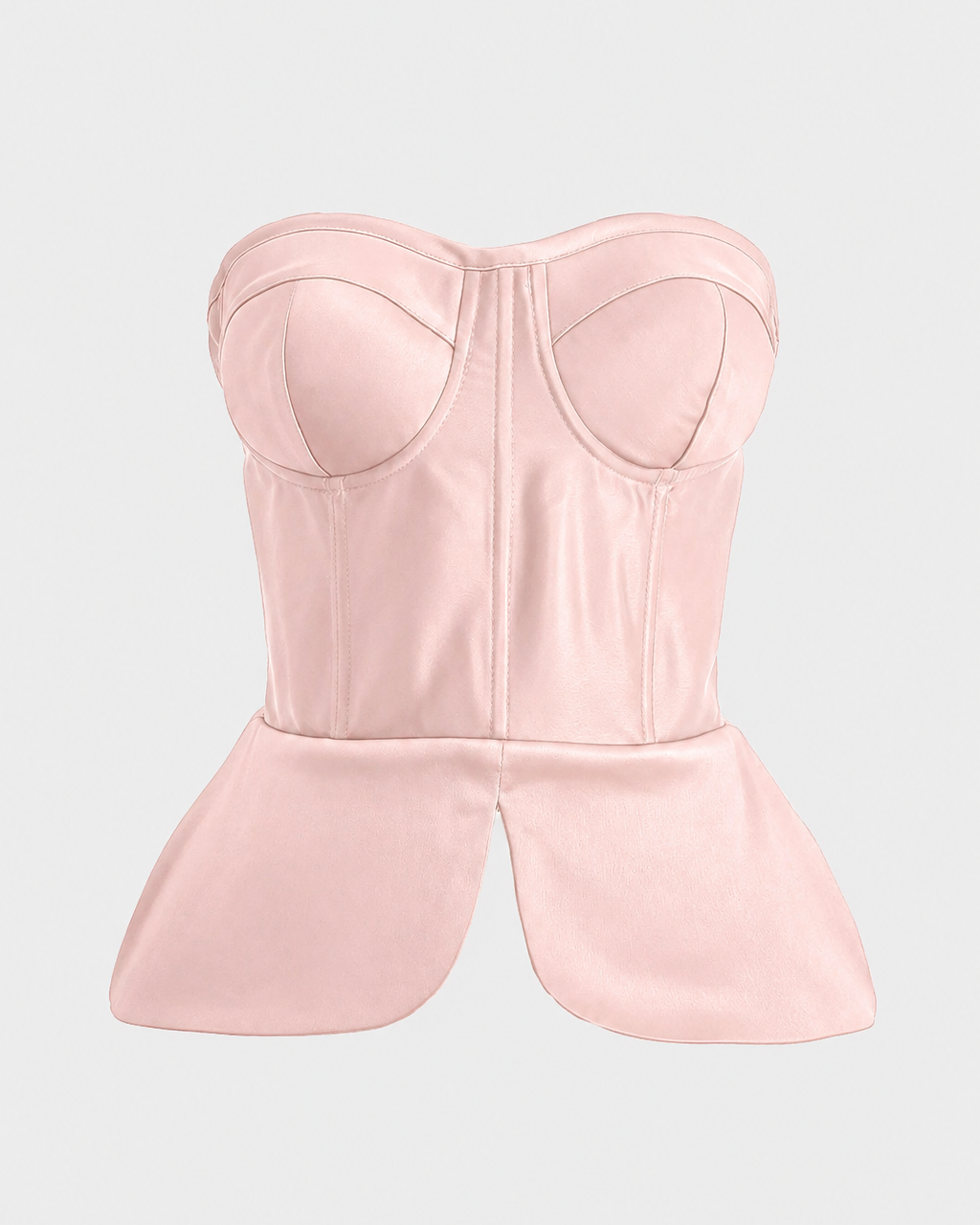 NOT JUST A GIRL BLUSH PINK CORSET