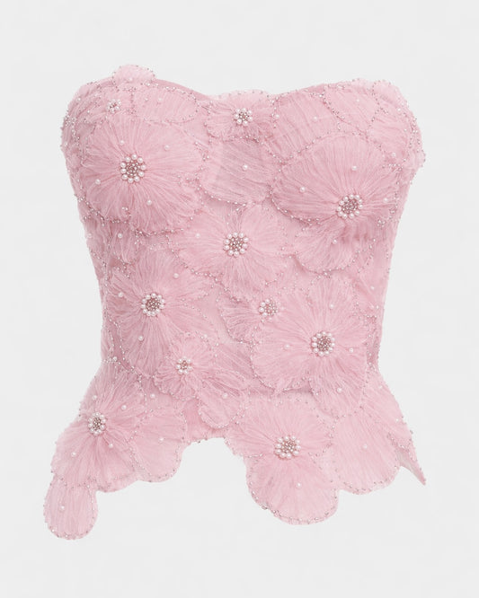 MAKE ME A PROMISE PINK CORSET