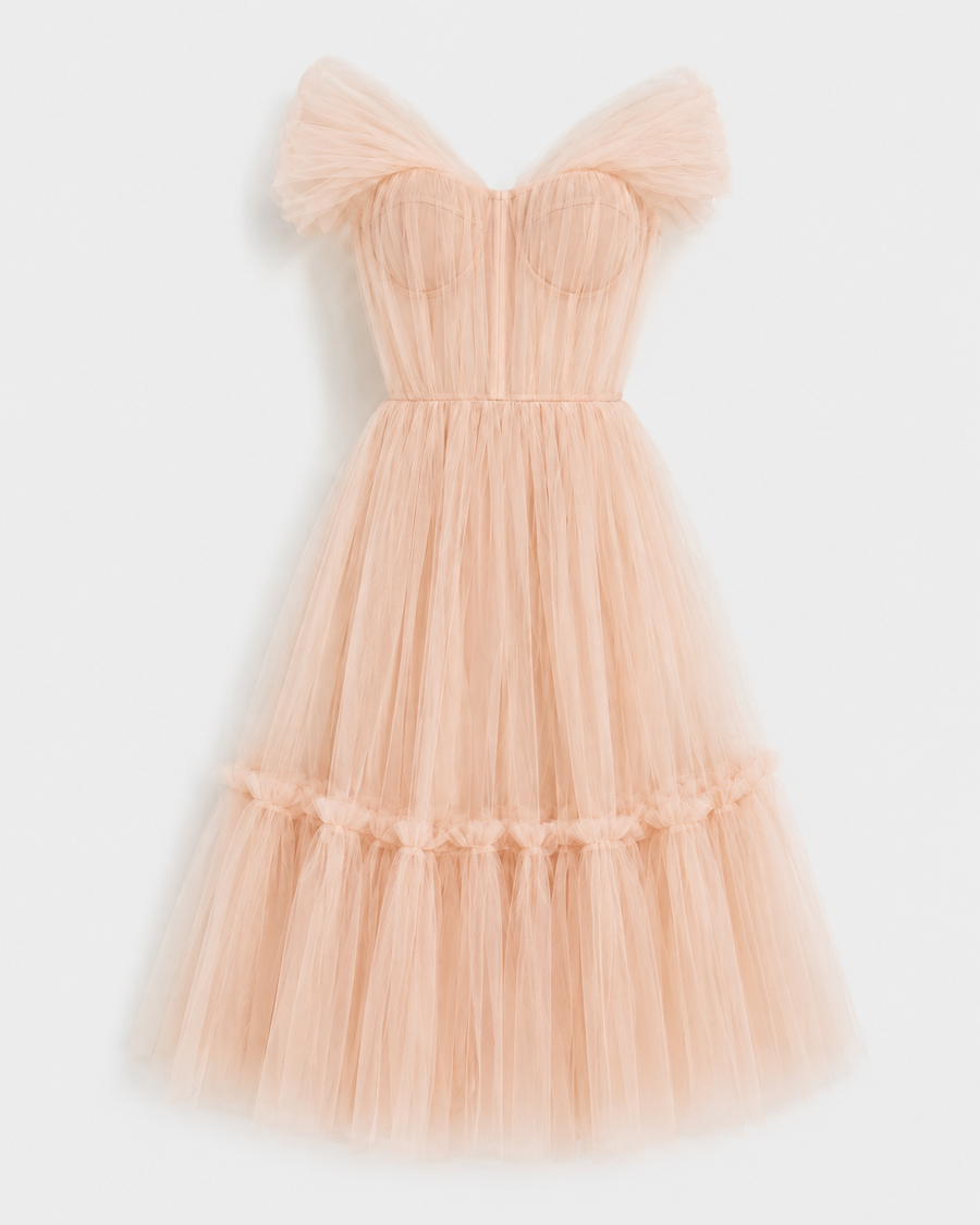 RETRO BABY MIDI DRESS