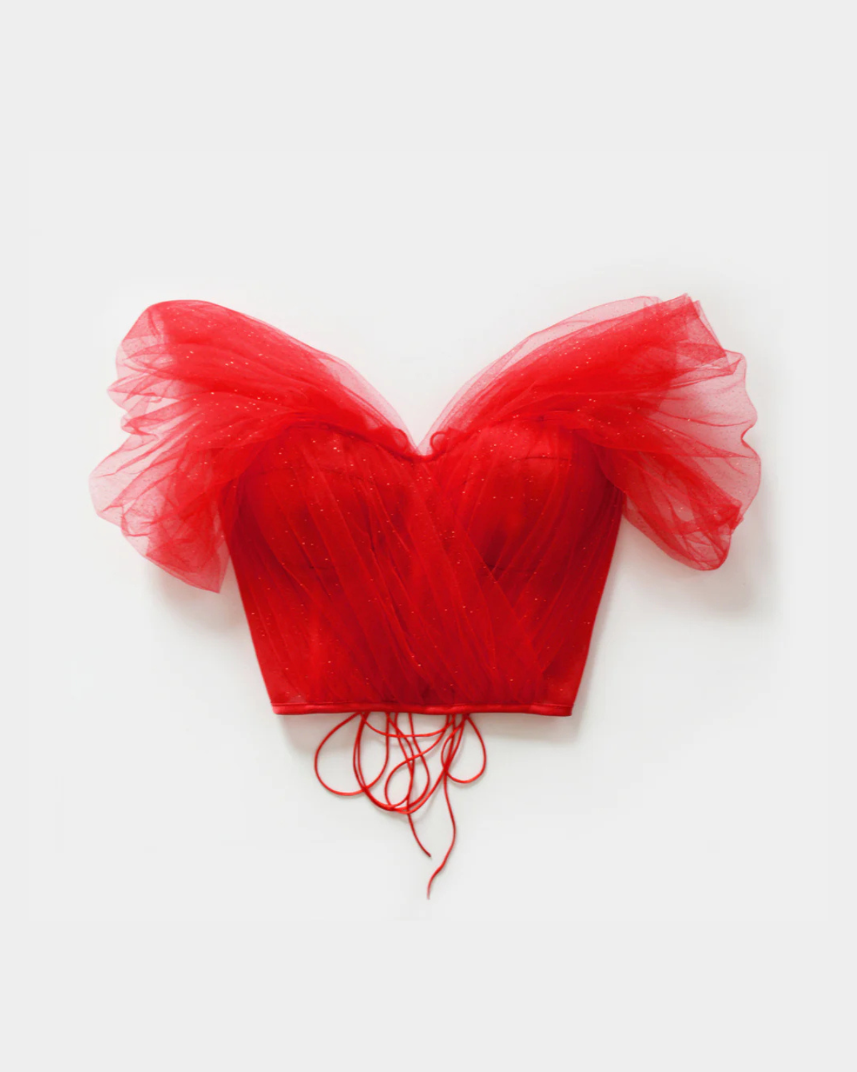 SHINE BRIGHT LIKE A DIAMOND RED CORSET
