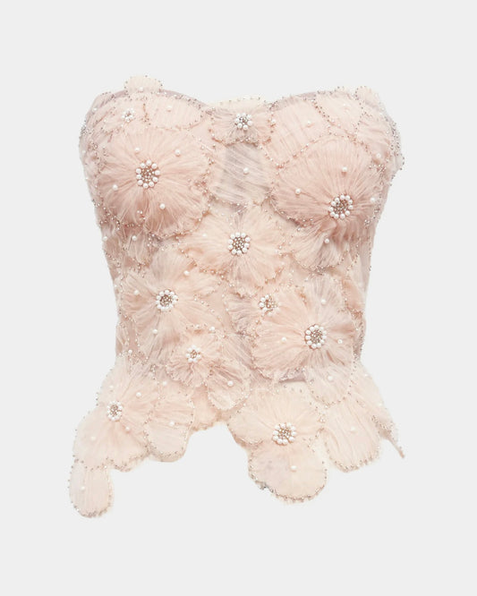 MAKE ME A PROMISE NUDE BLUSH CORSET