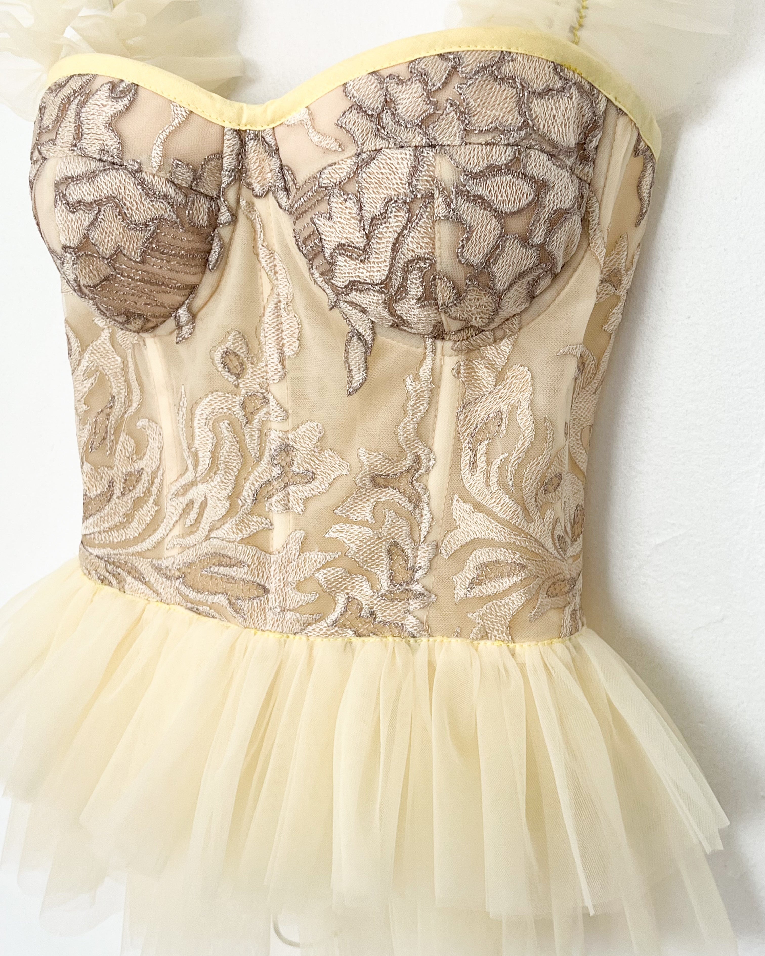 BUTTER YELLOW LA REVERIE CORSET