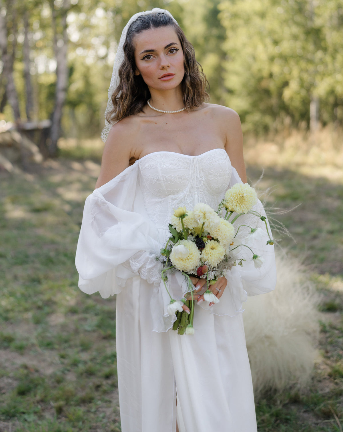 MARRY ME WHITE TRADITIONAL SILK DRESS-2