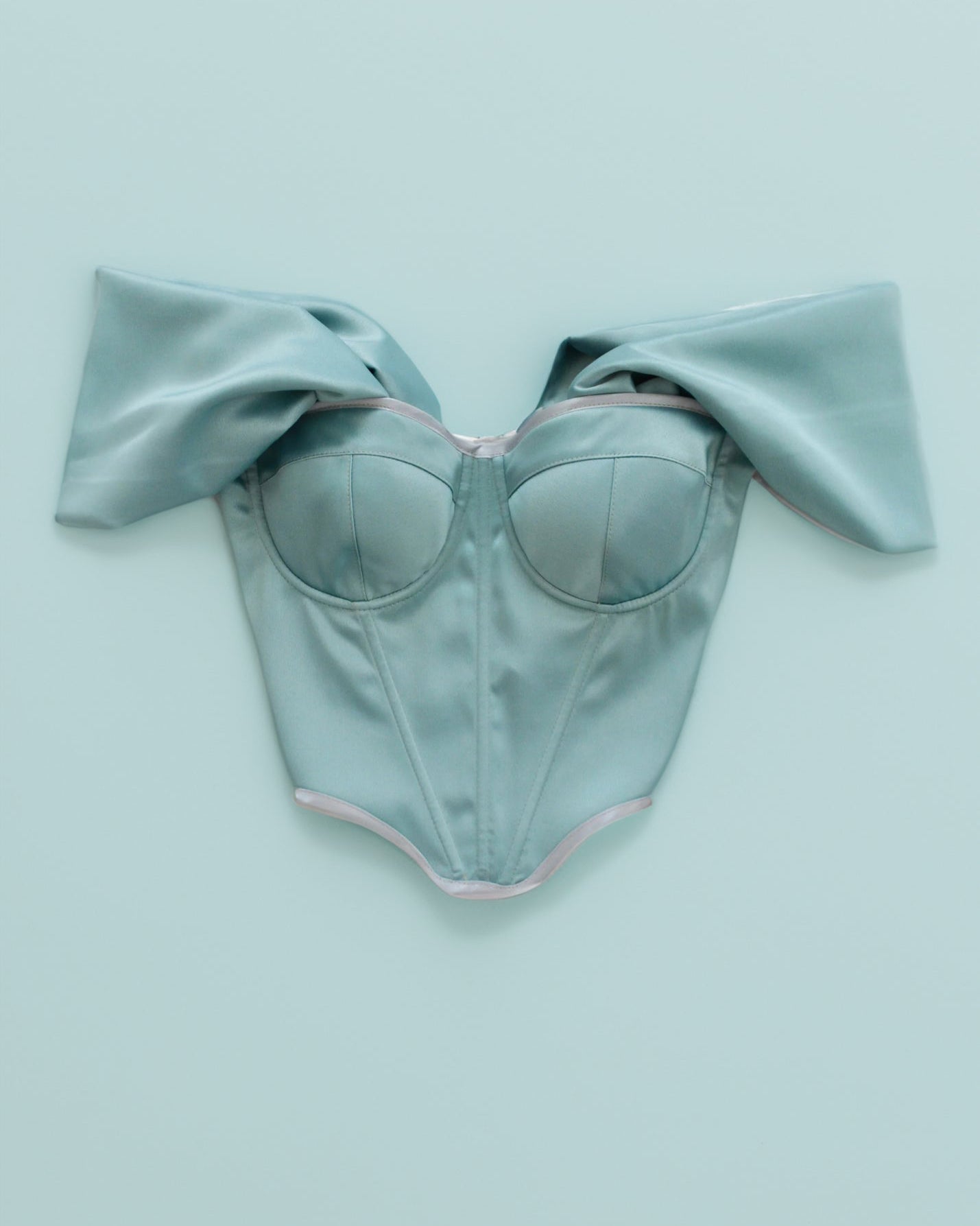RETRO ICON AQUA CORSET