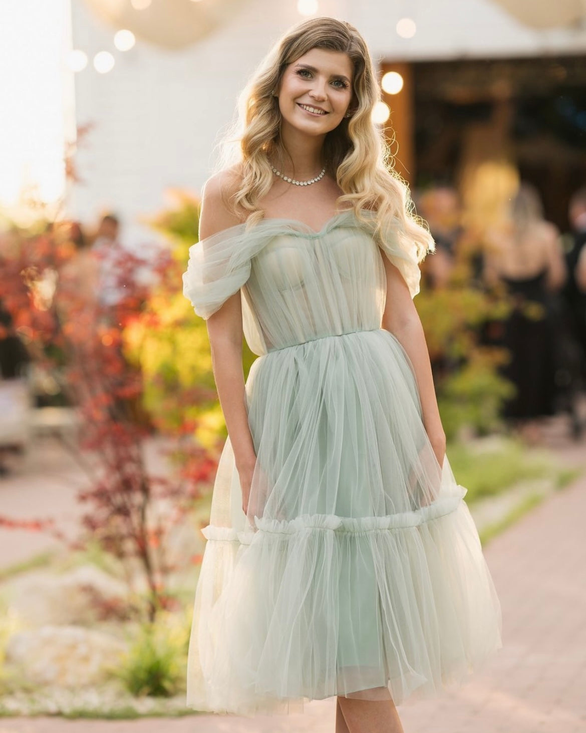 sage green midi dresses Cowl Neck Pleated A-Line Chiffon Midi Dress - Sage Green