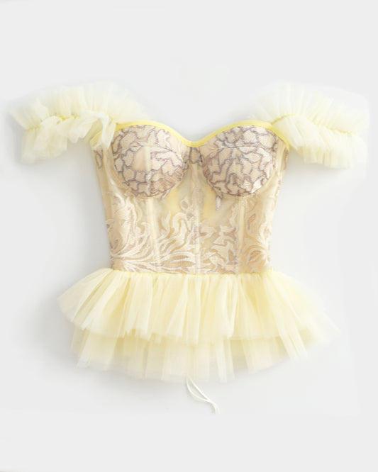 BUTTER YELLOW LA REVERIE CORSET