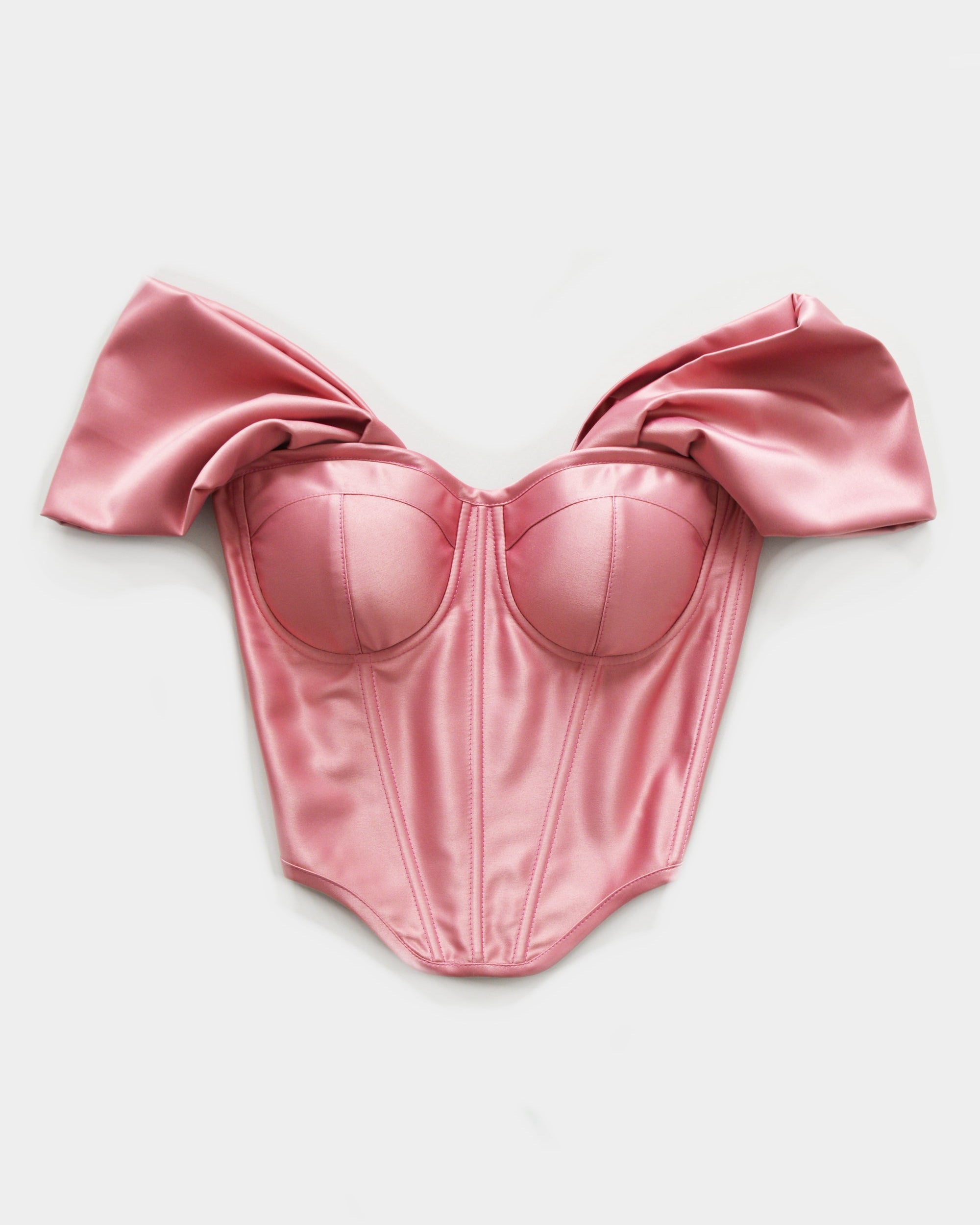 BLUSH PINK RETRO ICON CORSET