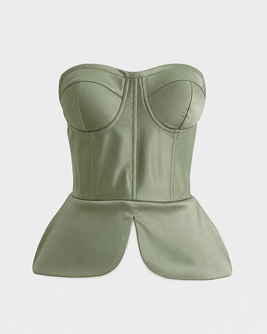 NOT JUST A GIRL JADE  CORSET