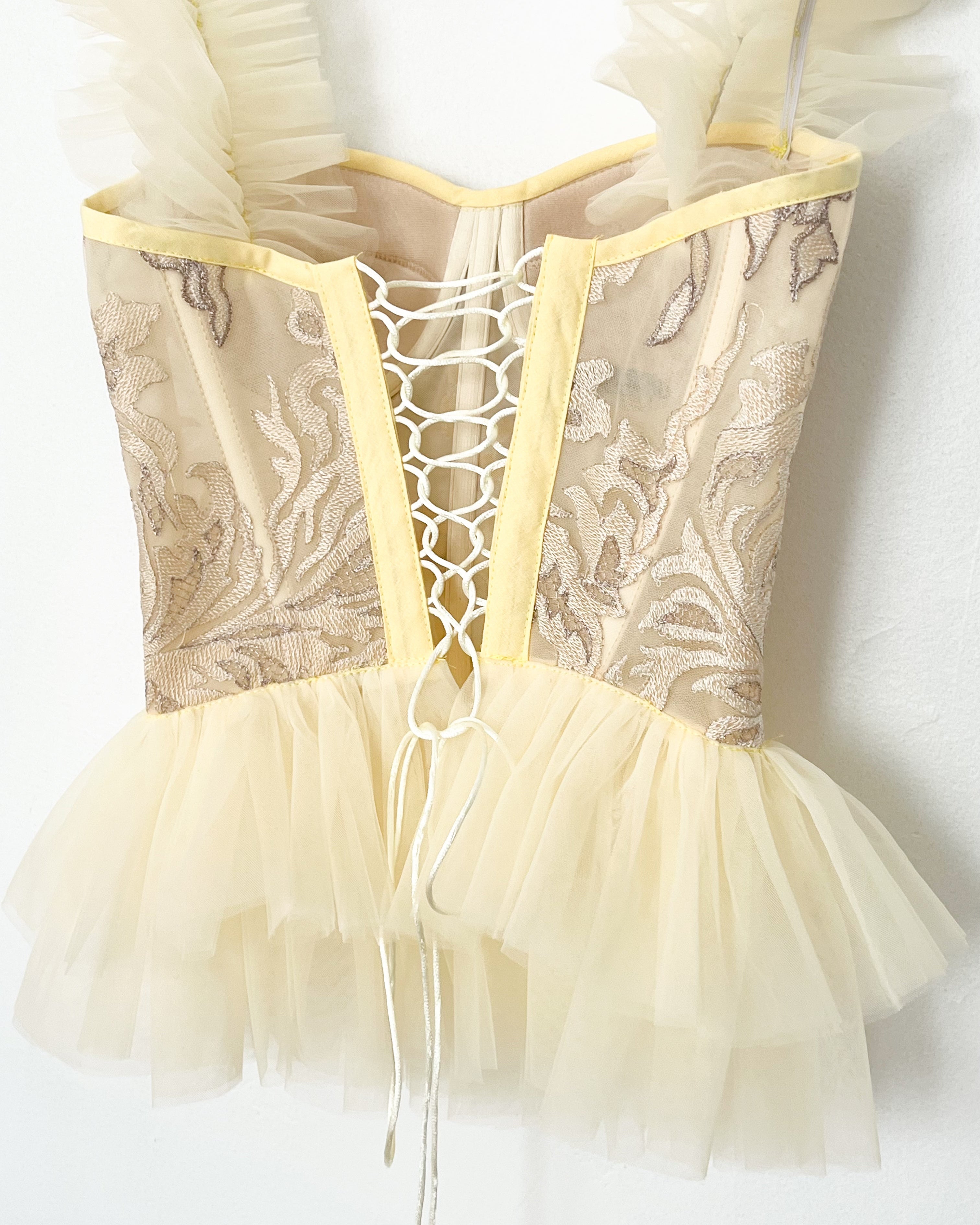 BUTTER YELLOW LA REVERIE CORSET