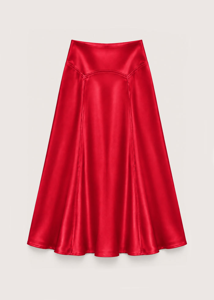 CHERRY ON TOP MIDI SKIRT