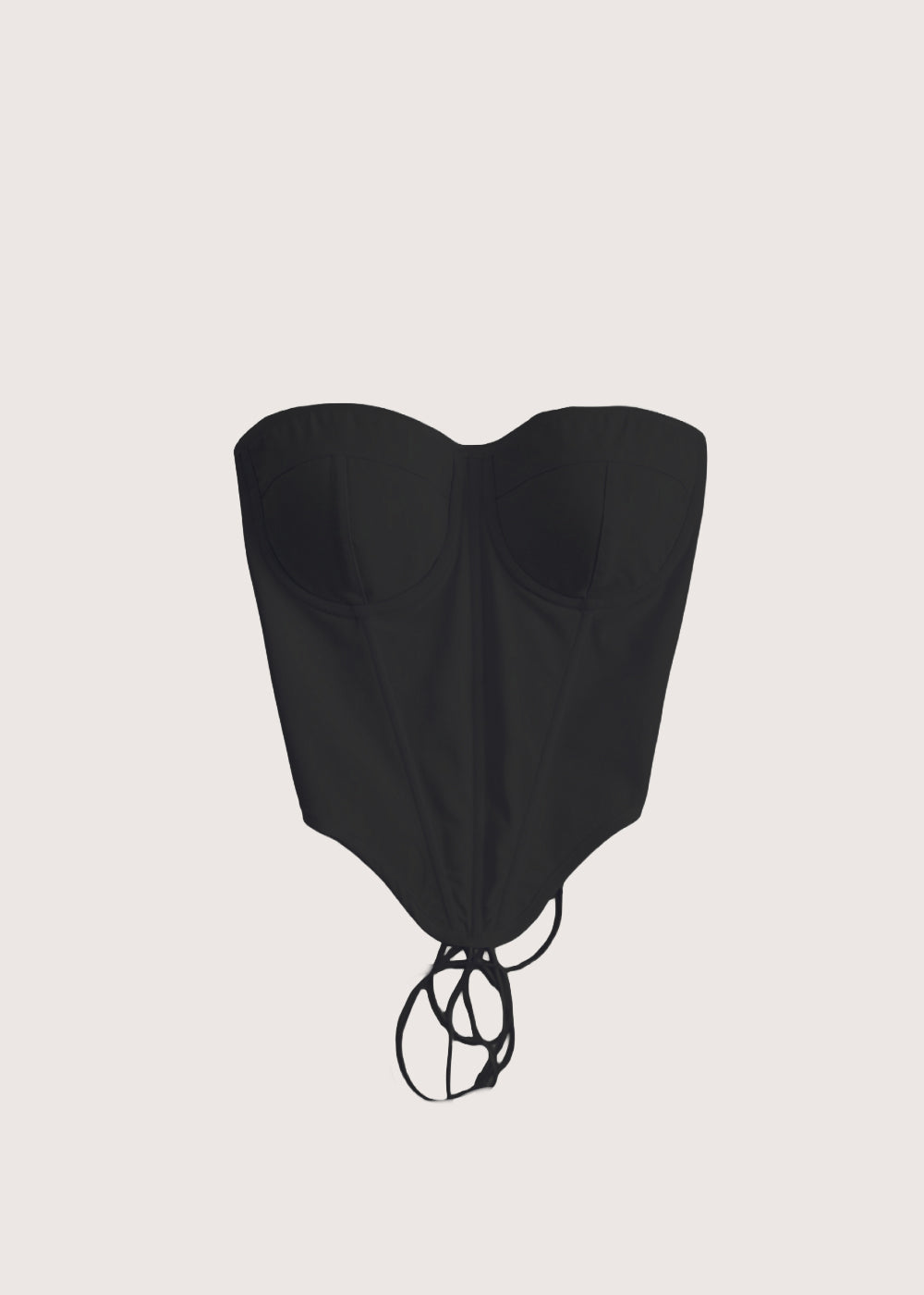 MINIMALIST DENIM CORSET