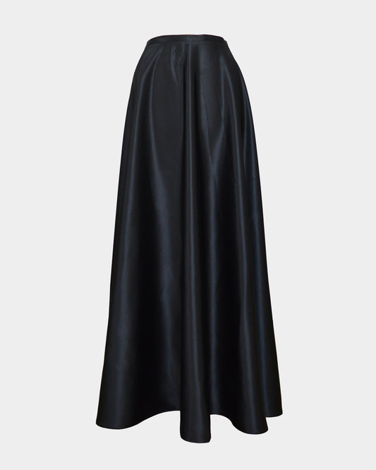RETRO ICON BLACK LONG SKIRT