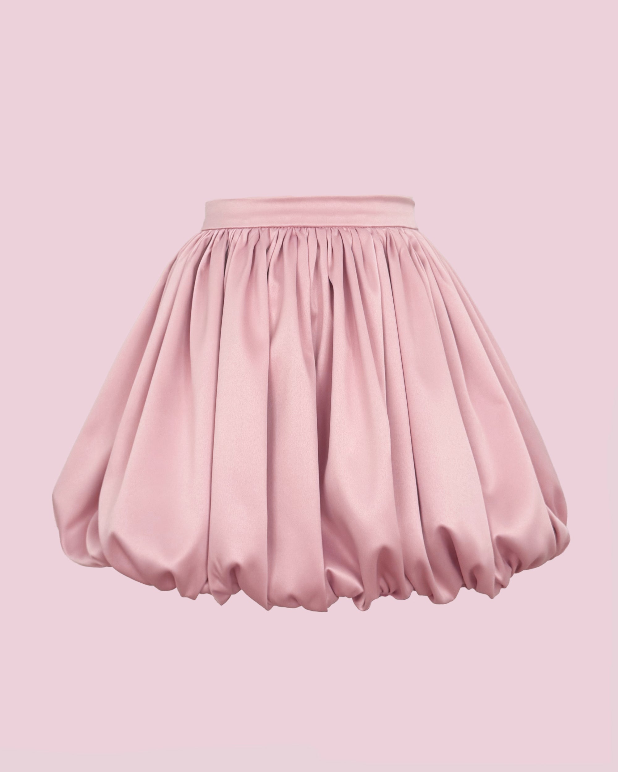 BUBBLE PINK MINI SKIRT