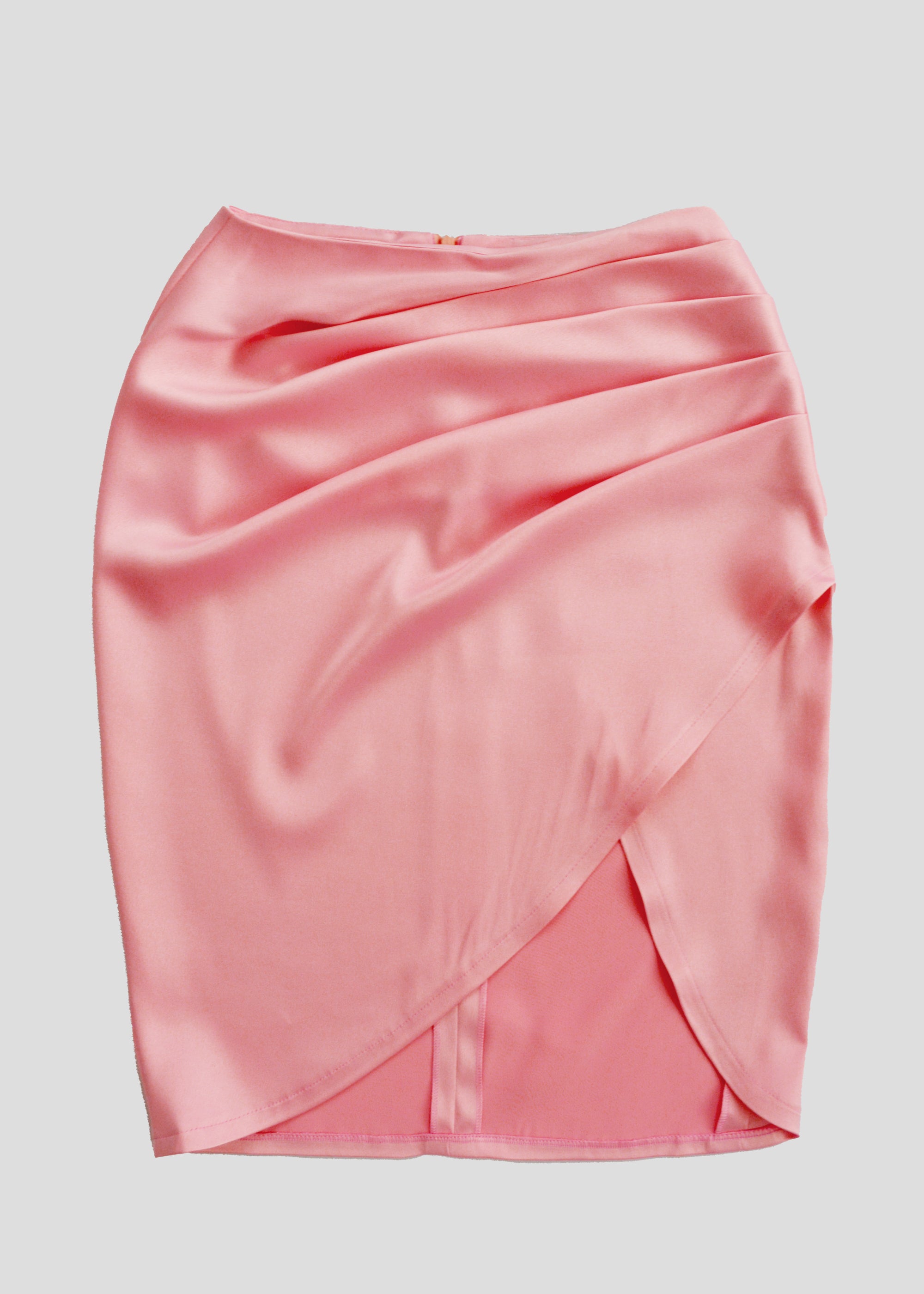 PASSIONATE TOUCH SATINATED PINK SKIRT