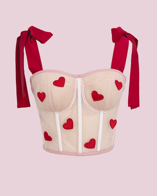 COCKTAIL IN MANHATTAN VALENTINE'S DAY CORSET