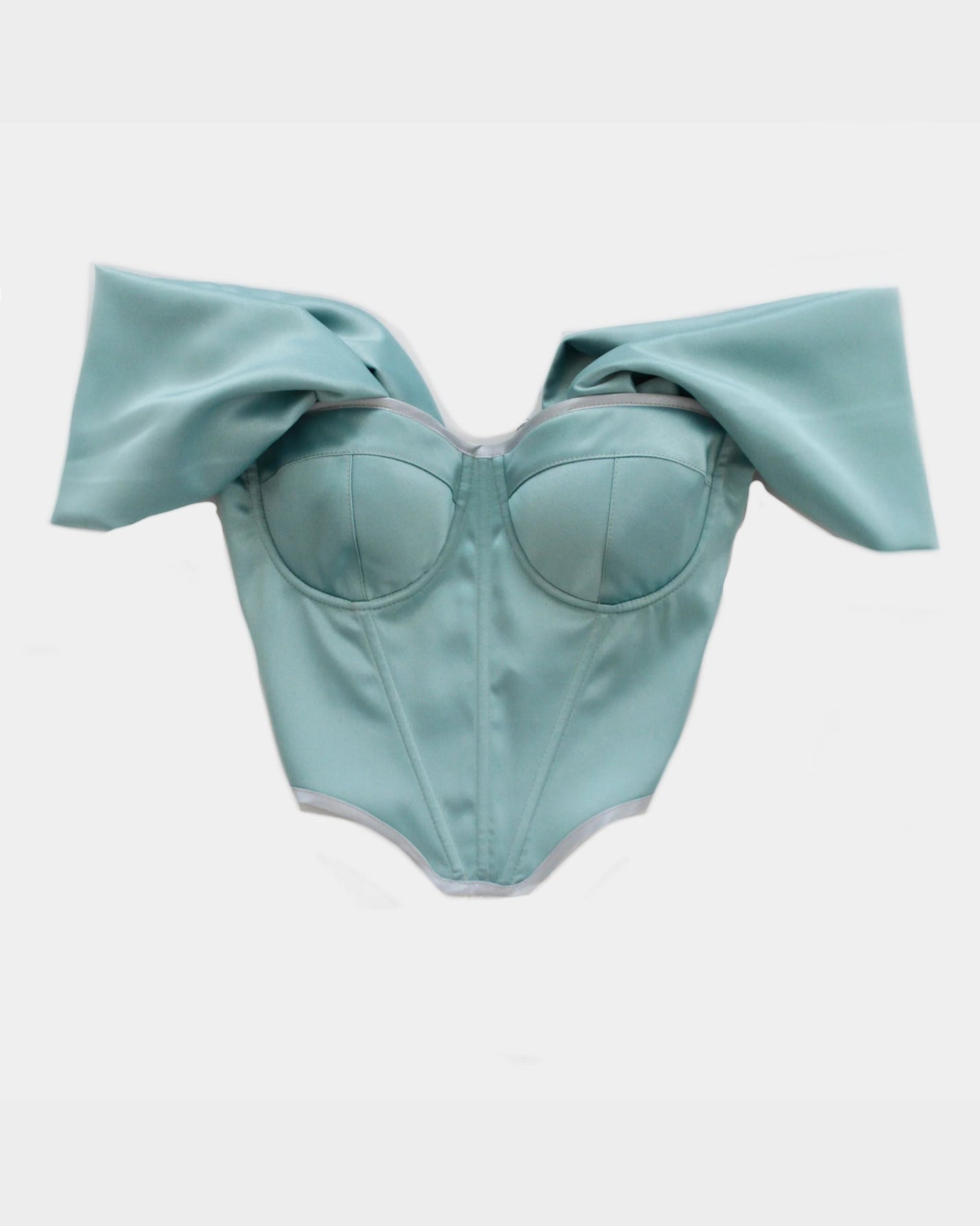 RETRO ICON AQUA CORSET