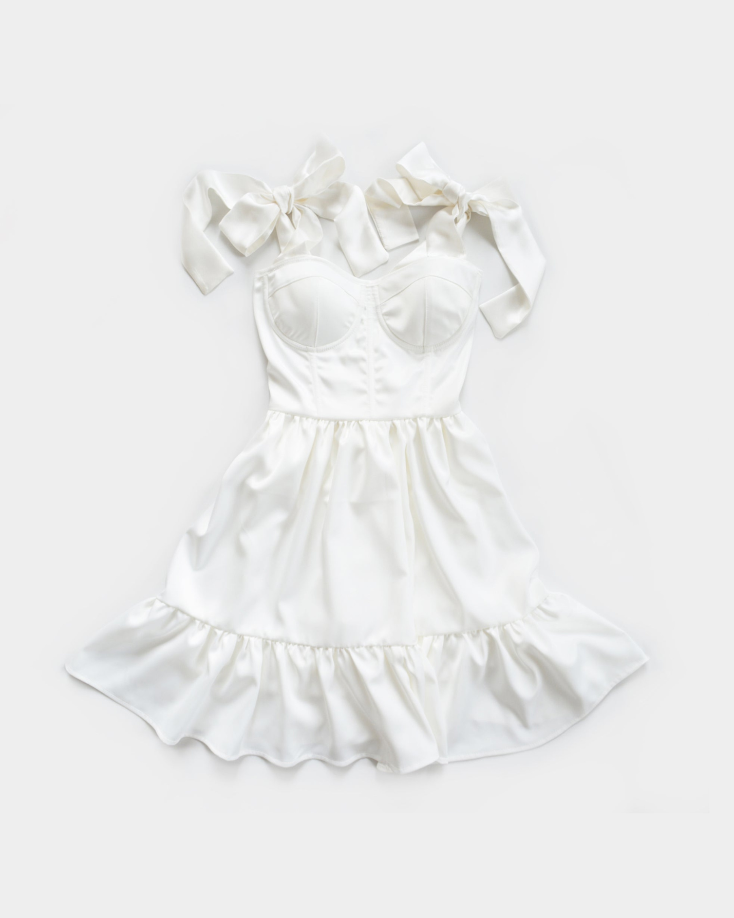 JOY WHITE MINI DRESS