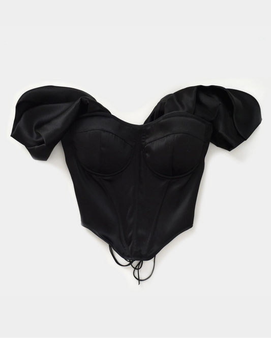 RETRO ICON BLACK CORSET