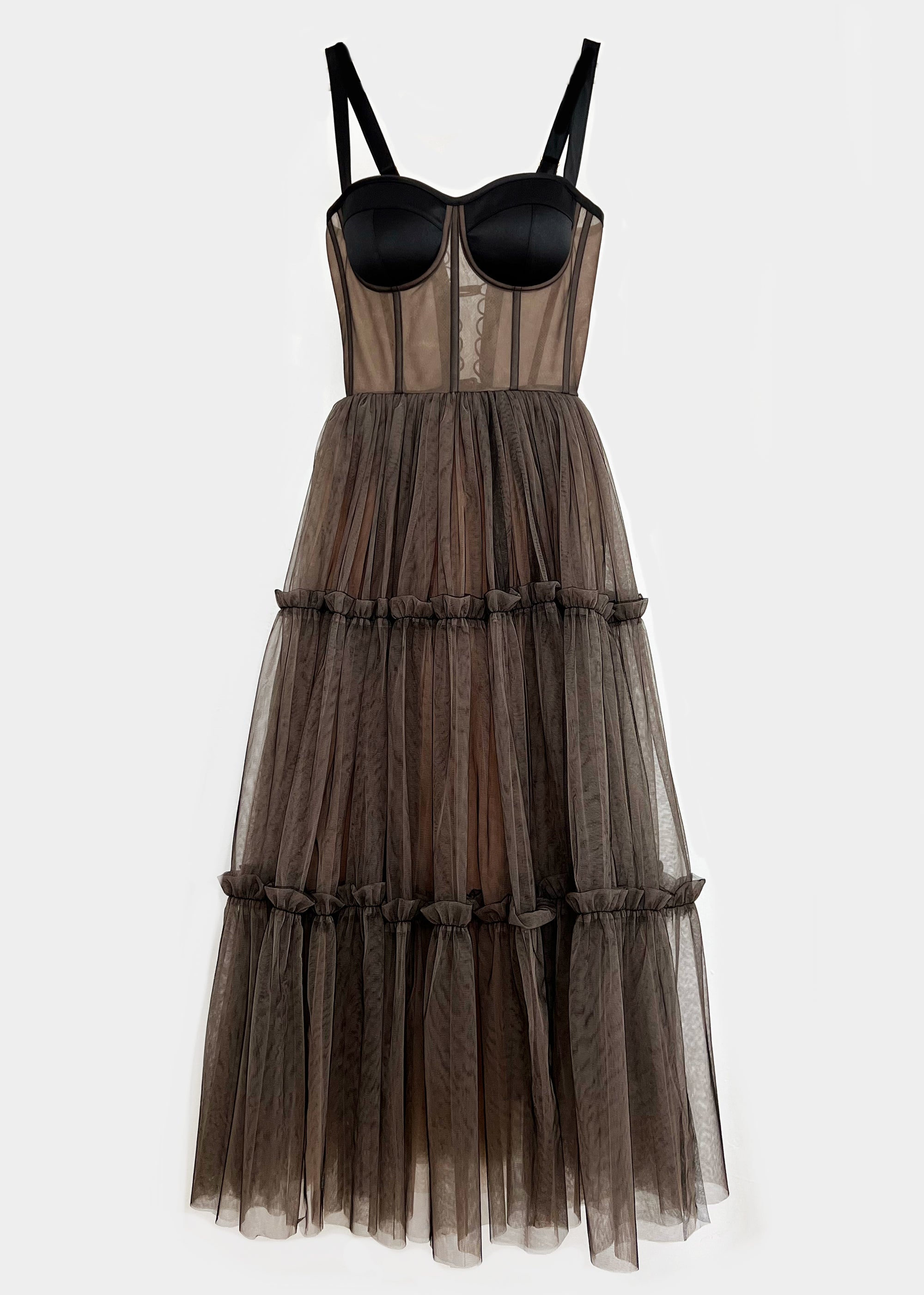 THE ULTIMATE CLASSIC CHIC LONG MIDI DRESS