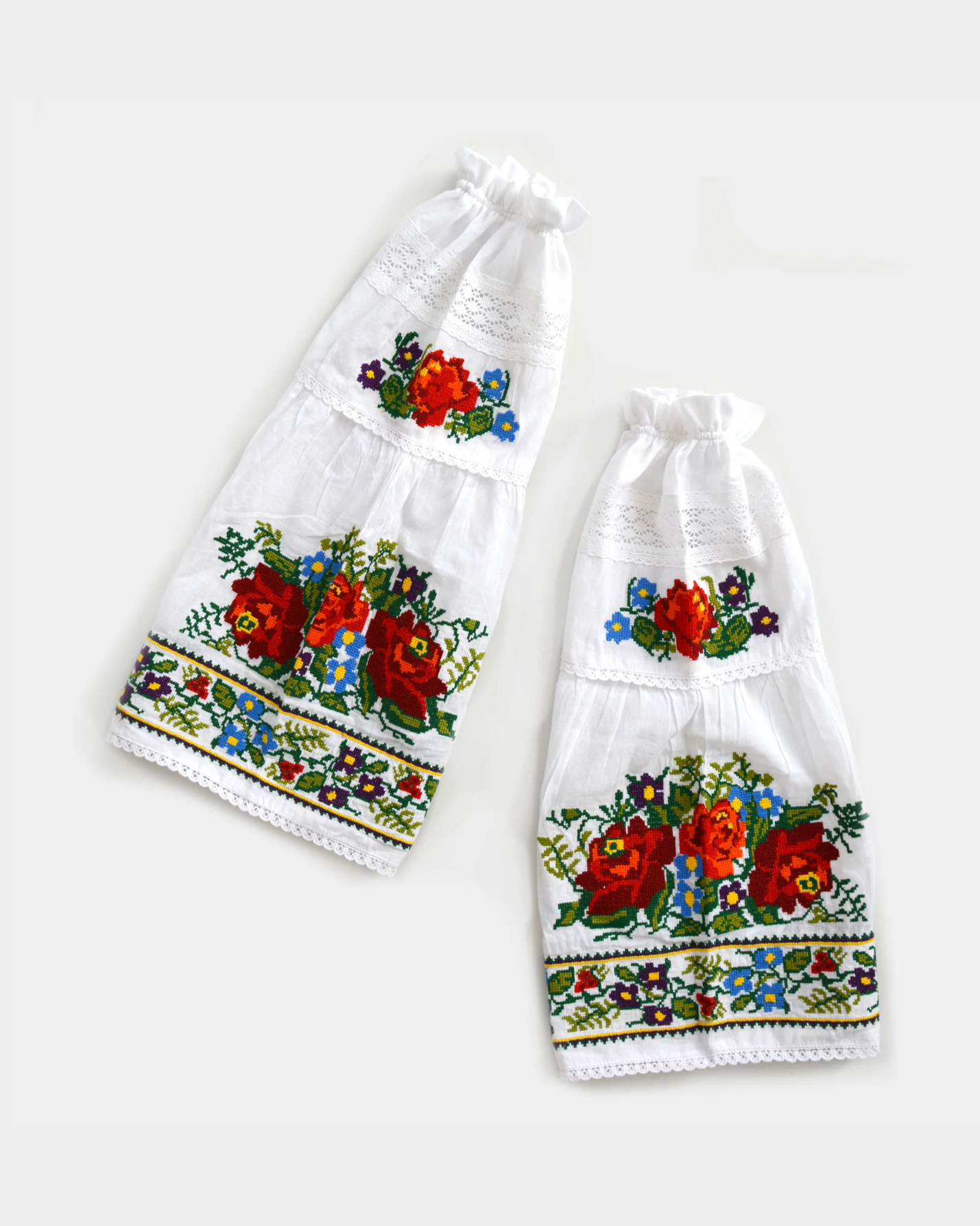 RED BLUE AND GREEN TRADITIONAL CORSET