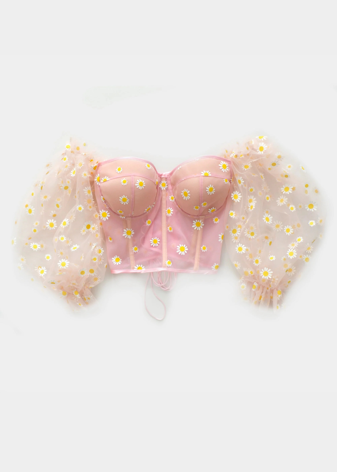 DULCE DE LECHE PINK CORSET