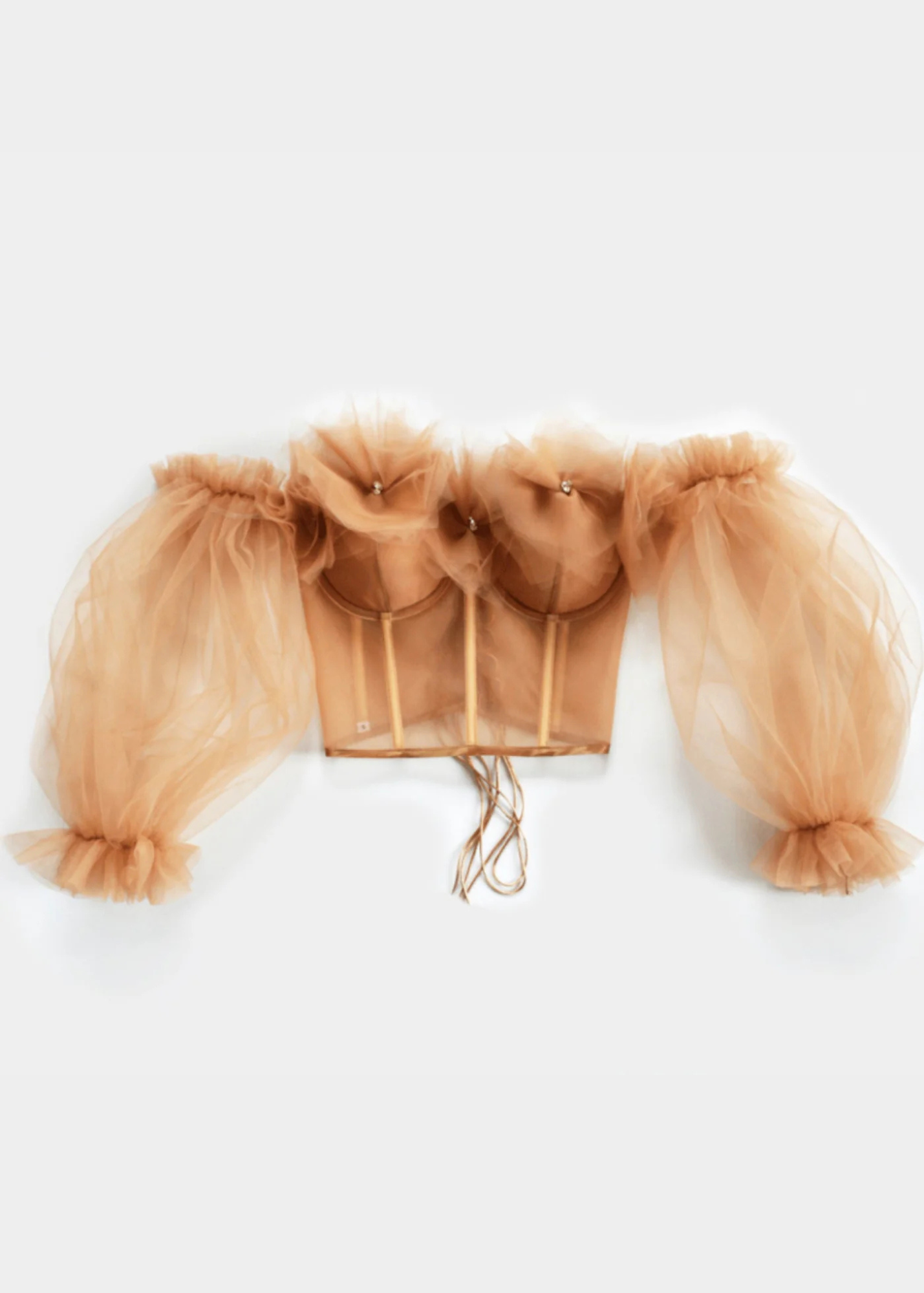 MARSHMALLOW CAMEL CORSET