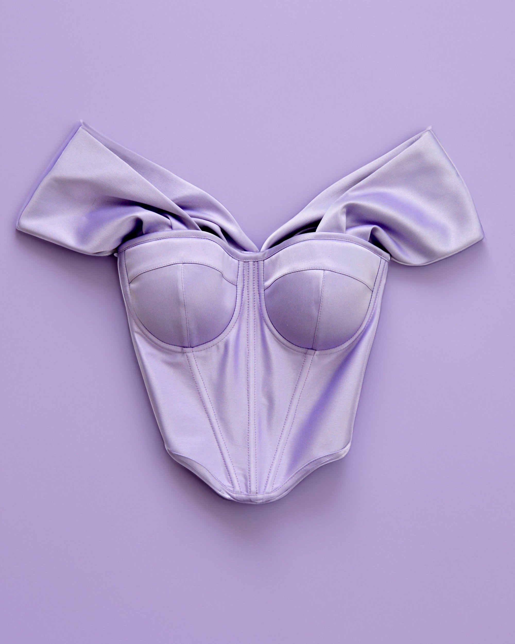 LAVENDER RETRO ICON CORSET