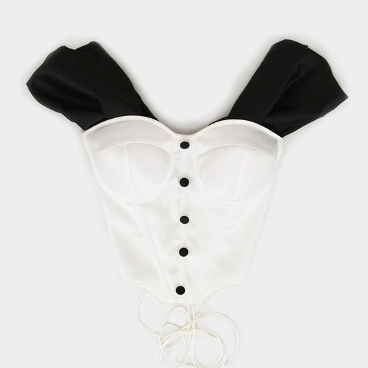 OLD MONEY CONTRASTED CORSET