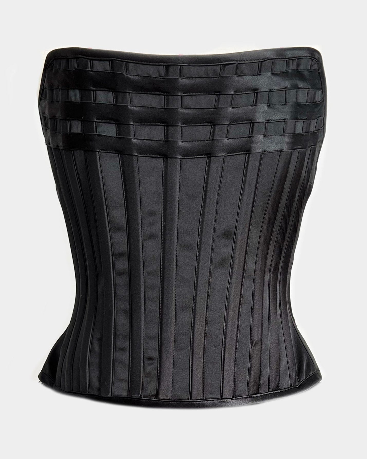 CLASSIC LONG SATINATED CORSET TOP