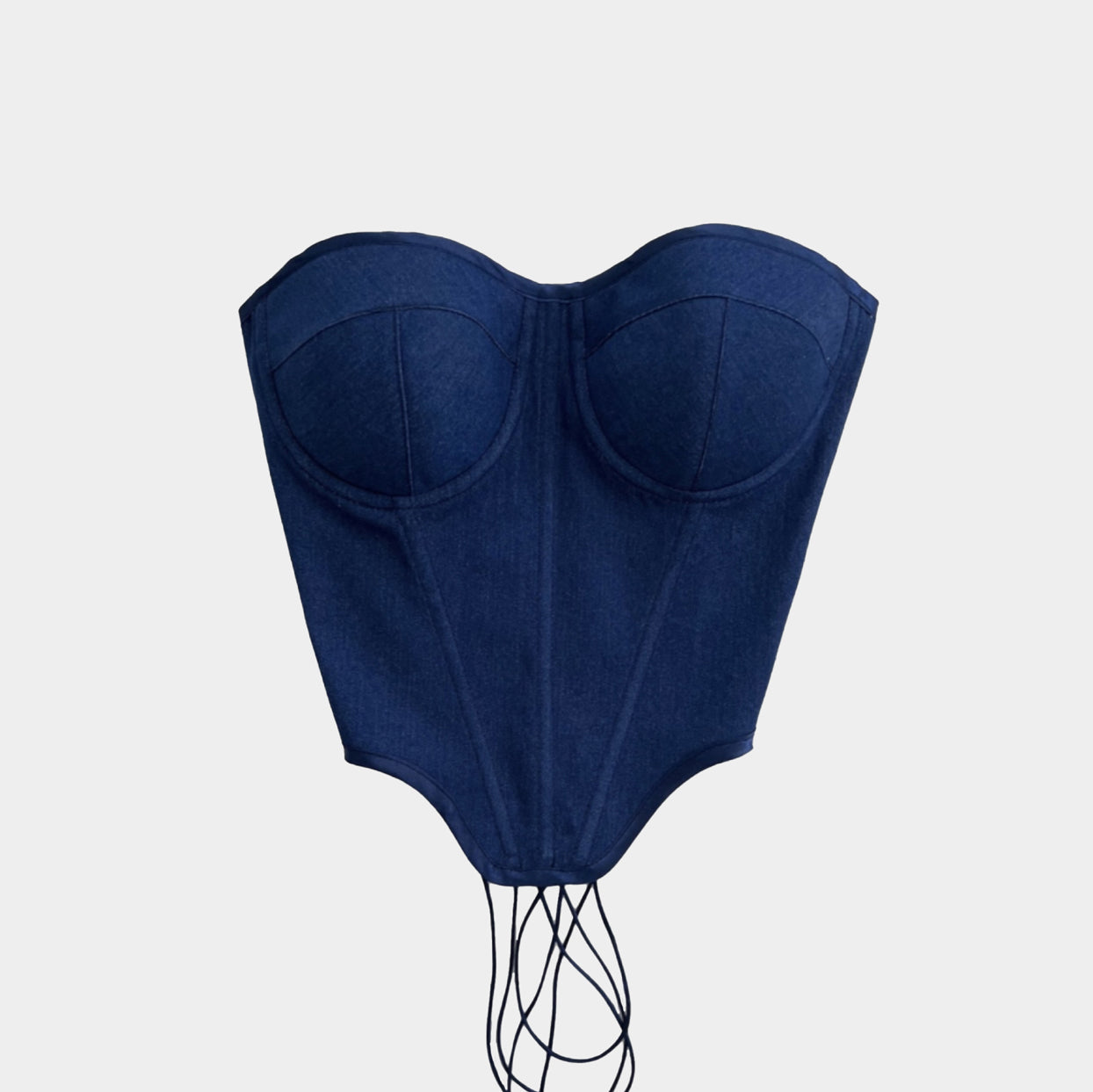 "MINIMALIST DENIM" CORSET