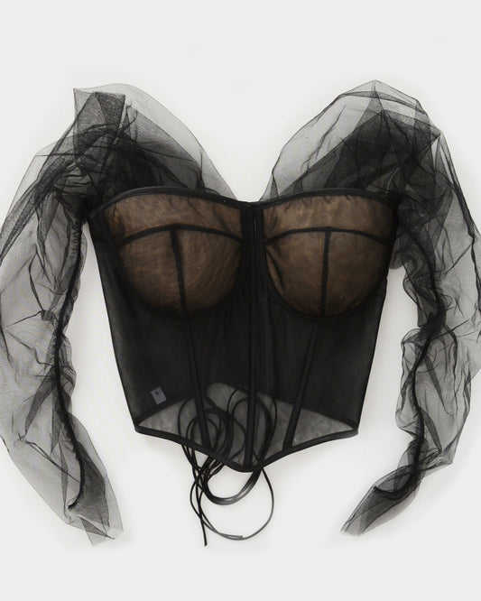 ICONIC BLACK CORSET
