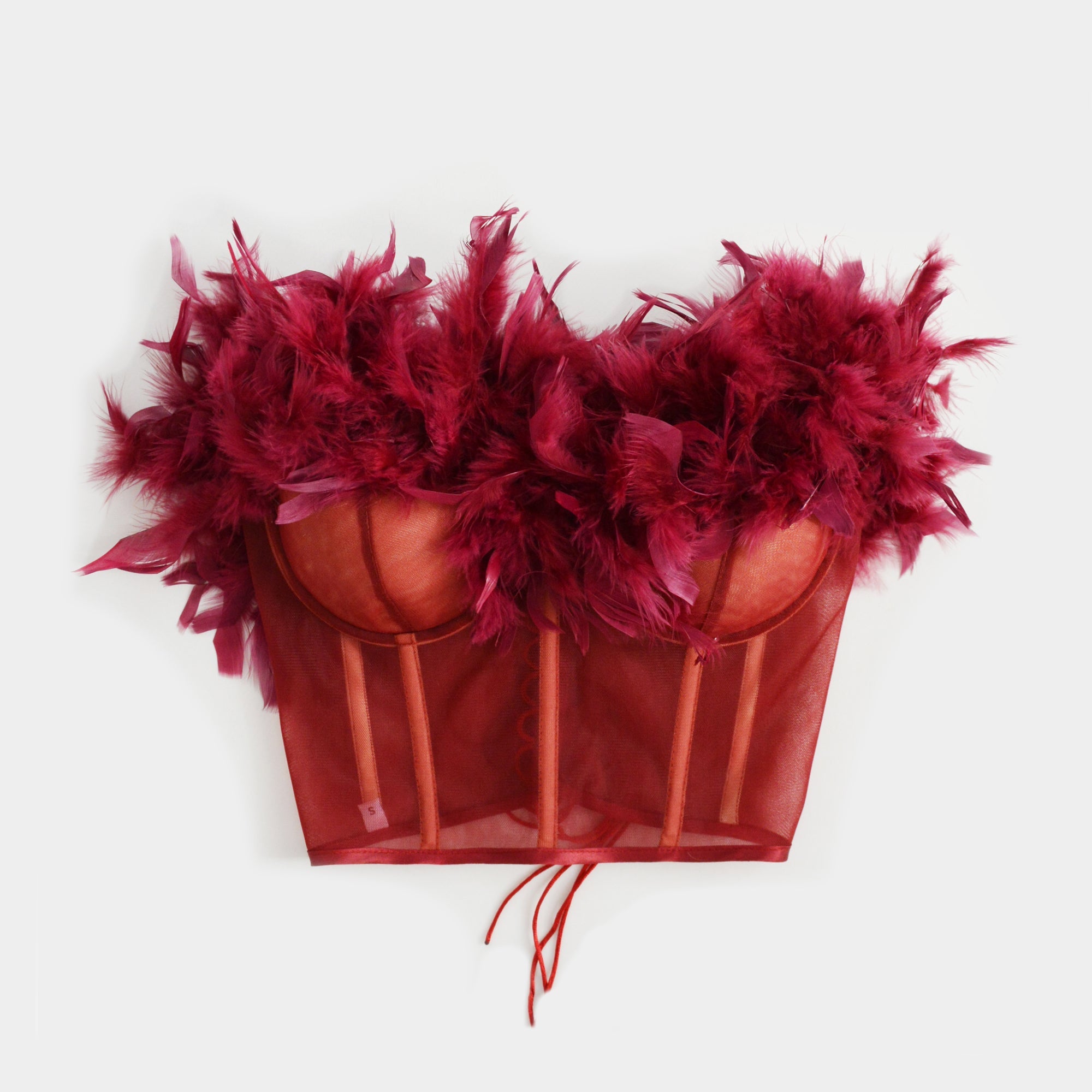 DIVA BURGUNDY CORSET