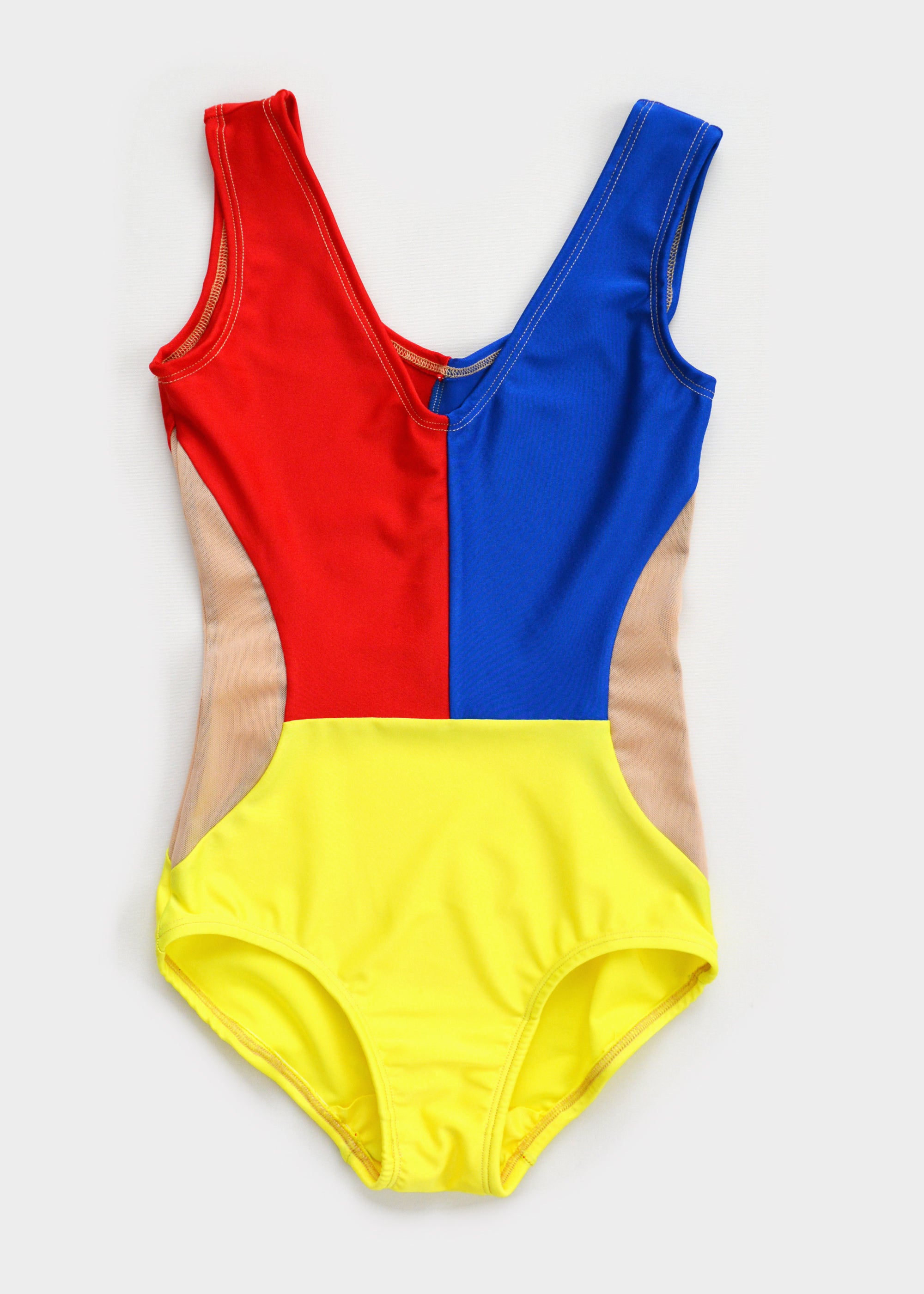 ROMANIAN GIRL LEOTARD (with flag)