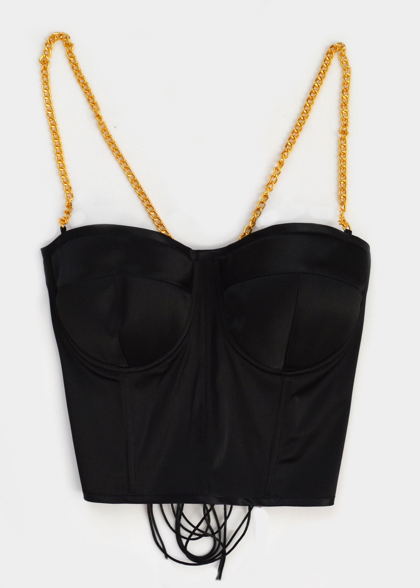 SATINATED WITH SOME GOLD CORSET